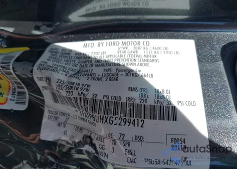 2016 Ford Mustang Ecoboost Premium из США, поврежденный, VIN 1FATP8UHXG5299412